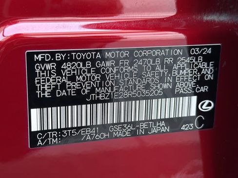 Used 2024 Lexus IS 350 F Sport w/ Navigation Package image 28