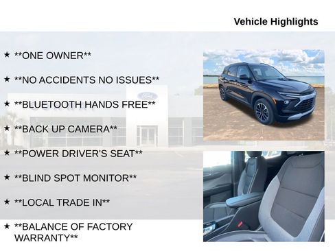 Used 2024 Chevrolet TrailBlazer LT w/ Convenience Package FWD image 6