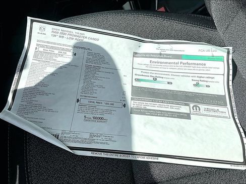 New 2024 RAM ProMaster 2500 w/ Convenience Group image 21