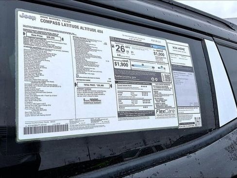 New 2026 Jeep Compass Latitude AWD/4WD image 13
