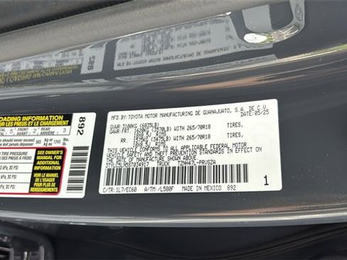 New 2025 Toyota Tacoma 4x4 Double Cab Hybrid w/ Tow Tech Package image 35