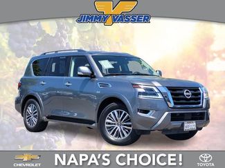 Used 2022 Nissan Armada SL w/ Captain's Chairs Package RWD video 1