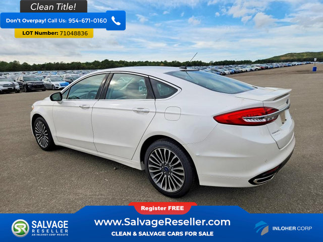 Used 2017 Ford Fusion Titanium FWD image 3