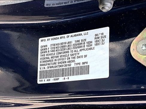 Used 2019 Honda Odyssey EX-L image 32