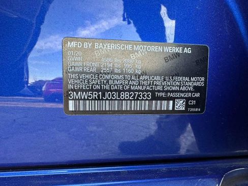 Used 2020 BMW 330i Sedan w/ M Sport Package image 22