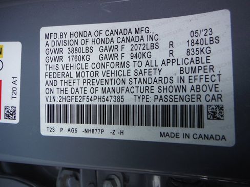Used 2023 Honda Civic Sport image 32