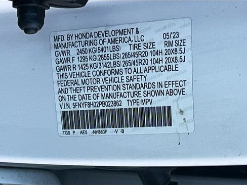 Used 2023 Honda Passport Elite image 33