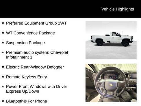 Used 2025 Chevrolet Silverado 2500 W/T w/ WT Convenience Package AWD/4WD image 16