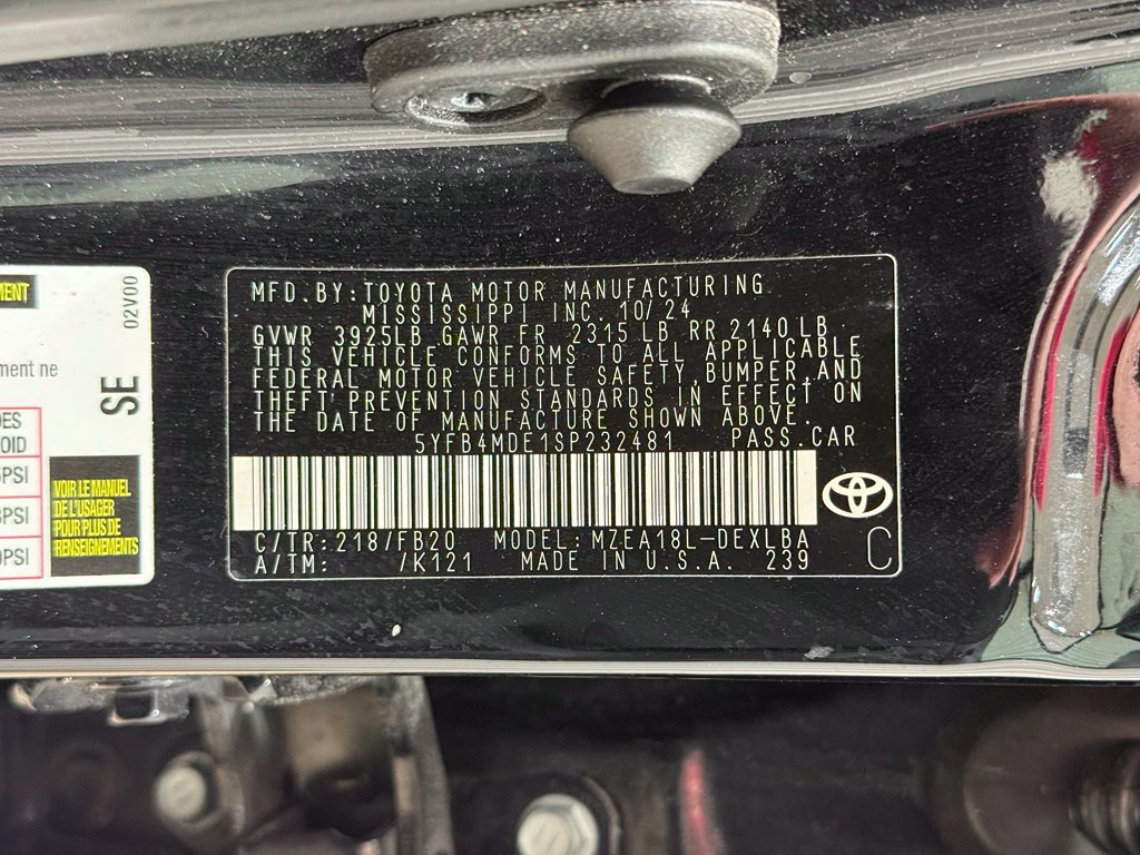Certified 2025 Toyota Corolla LE FWD image 27