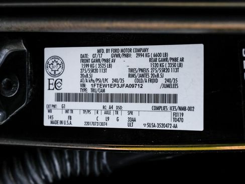 Used 2018 Ford F150 XLT w/ Equipment Group 302A Luxury AWD/4WD image 61
