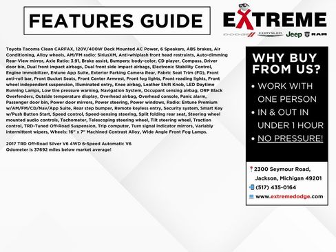 Used 2017 Toyota Tacoma TRD Sport image 2