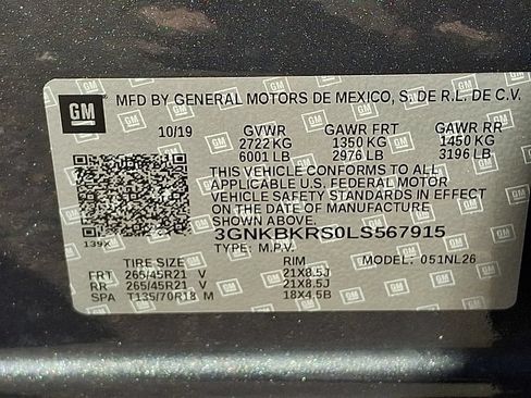 Used 2020 Chevrolet Blazer RS w/ LPO, Floor Liner Package AWD/4WD image 28