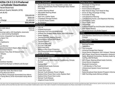 Certified 2024 MAZDA CX-5 AWD 2.5 S w/ Preferred Package image 6