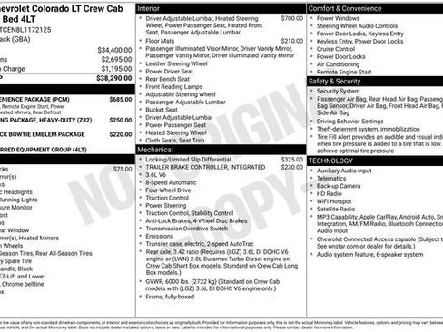 Used 2020 Chevrolet Colorado LT w/ LT Convenience Package AWD/4WD image 13