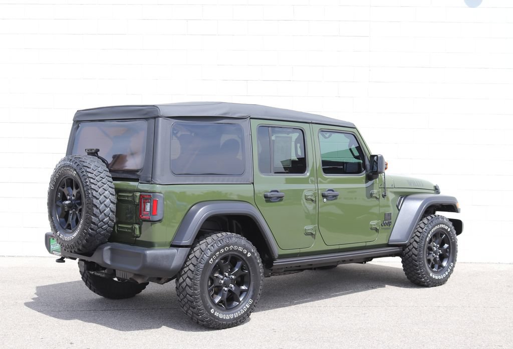 Used 2021 Jeep Wrangler Unlimited Sport AWD/4WD image 2