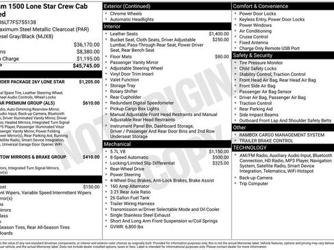Used 2015 RAM 1500 Lone Star image 28