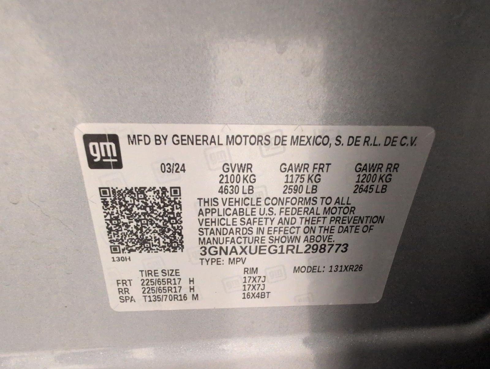 Used 2024 Chevrolet Equinox LT AWD/4WD image 27