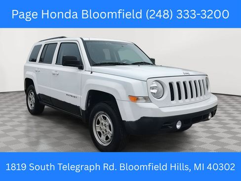 Used 2016 Jeep Patriot Sport w/ Power Value Group AWD/4WD image 1