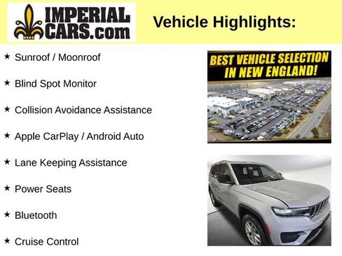 Used 2025 Jeep Grand Cherokee Laredo X w/ MOPAR Finishing Package AWD/4WD image 3