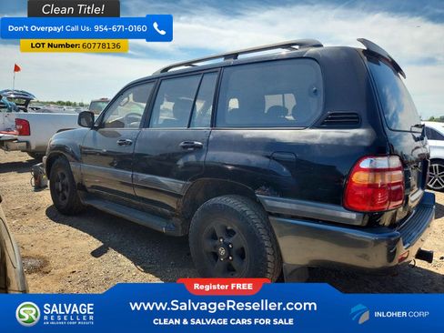 Used 1998 Toyota Land Cruiser w/ Leather Trim Pkg AWD/4WD image 3