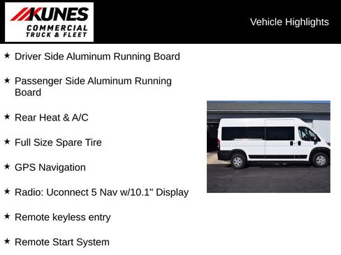 New 2024 RAM ProMaster 2500 w/ Advanced Safety Group image 2