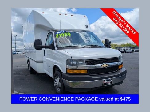 Used 2023 Chevrolet Express 3500 w/ Power Convenience Package RWD image 1