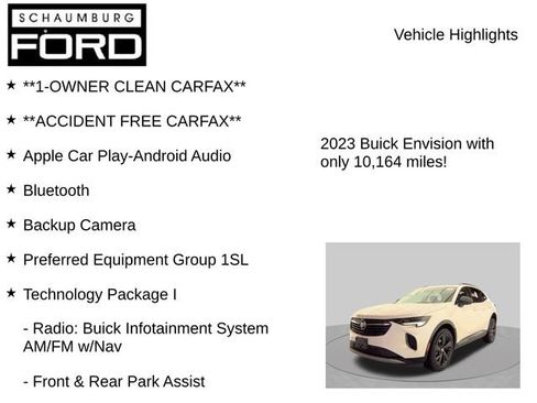 Used 2023 Buick Envision Essence w/ Technology Package I AWD/4WD image 8