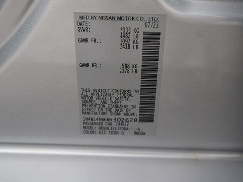 Used 2024 Nissan Altima 2.5 SL AWD/4WD image 52