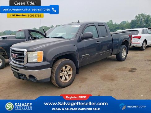 Used 2009 GMC Sierra 1500 SLE w/ Power Pack Plus AWD/4WD image 1