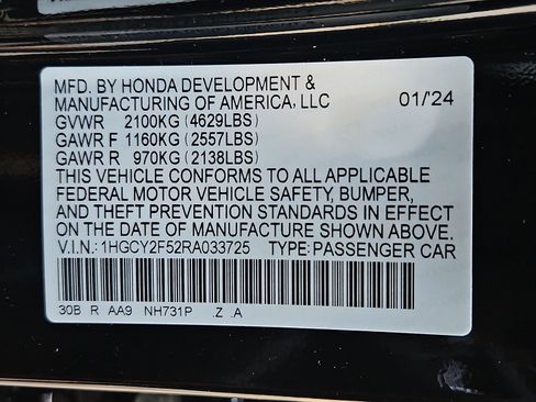 Used 2024 Honda Accord Sport image 29