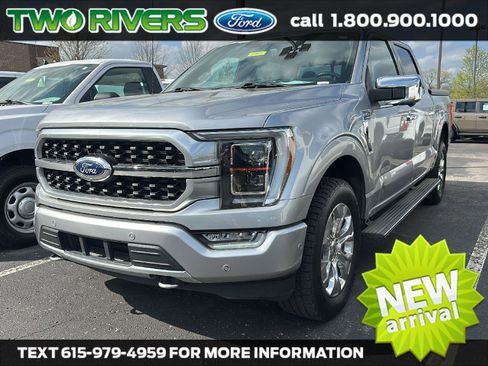 Used 2021 Ford F150 Platinum w/ Equipment Group 701A High image 1