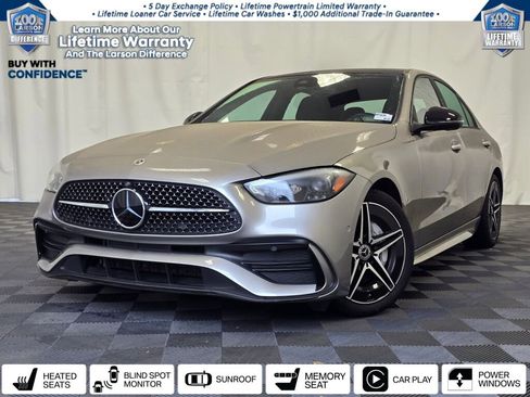 Used 2023 Mercedes-Benz C 300 4MATIC Sedan w/ AMG Line w/ Night Package image 1