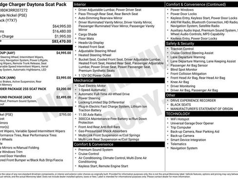 Used 2024 Dodge Charger R/T Scat Pack w/ Plus Group image 1