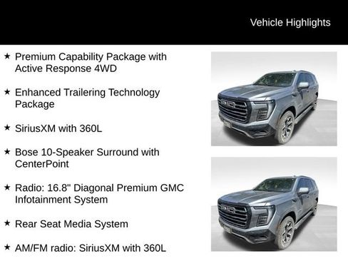 Used 2025 GMC Yukon AT4 w/ AT4 Premium Plus Package AWD/4WD image 8