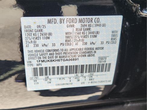 Used 2026 Ford Explorer ST-Line w/ ST-Line Street Pack AWD/4WD image 34