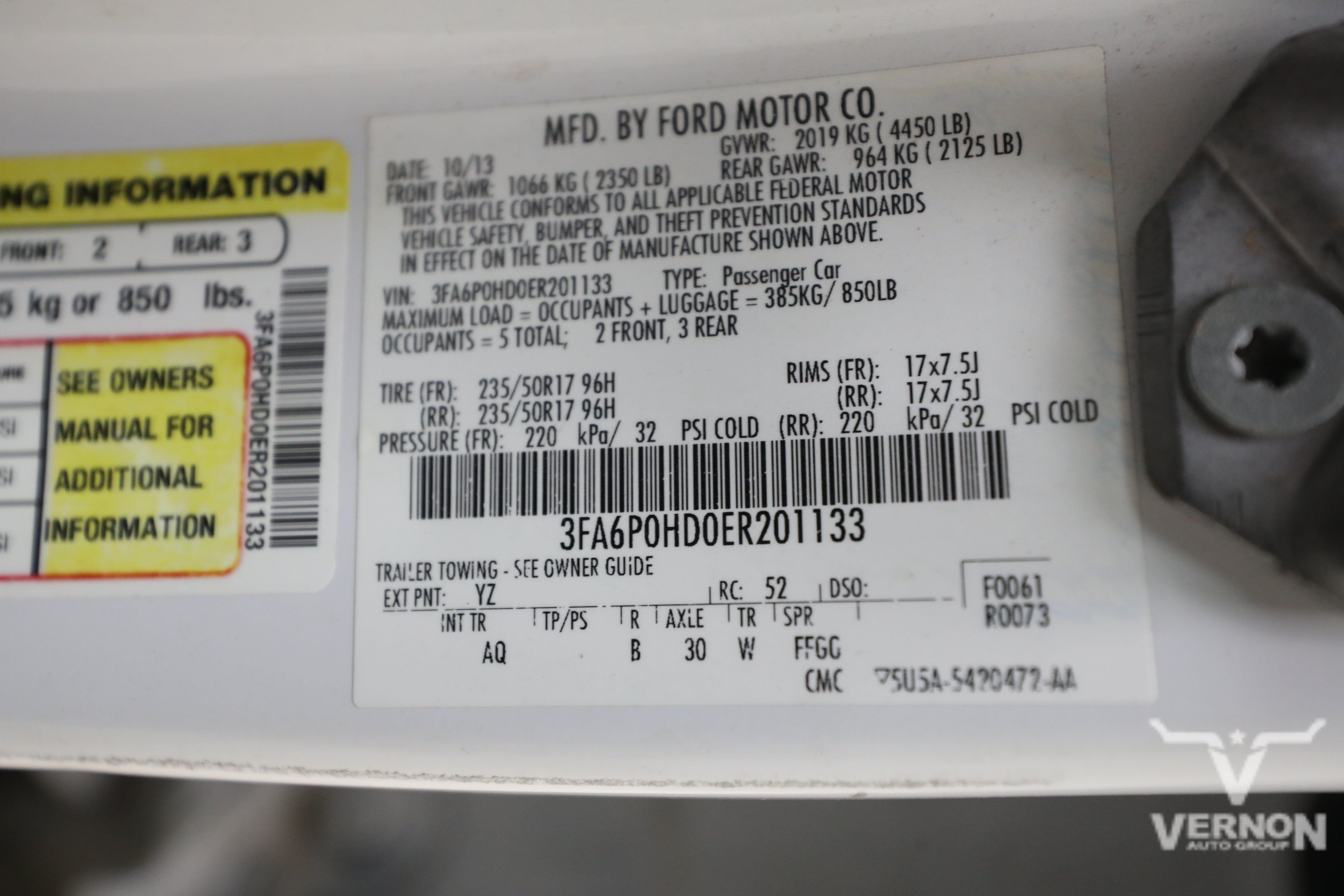 Used 2014 Ford Fusion SE FWD image 13