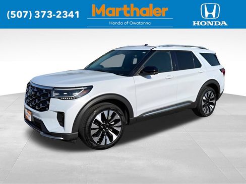 Used 2025 Ford Explorer Platinum w/ LUX Leather Package AWD/4WD image 1