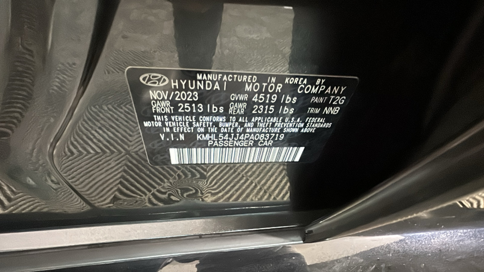 Used 2023 Hyundai Sonata Limited w/ Cargo Package FWD image 12