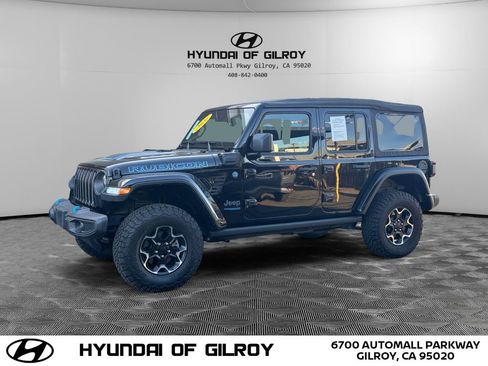 Used 2021 Jeep Wrangler Unlimited Rubicon 4xe w/ Cold Weather Group image 1