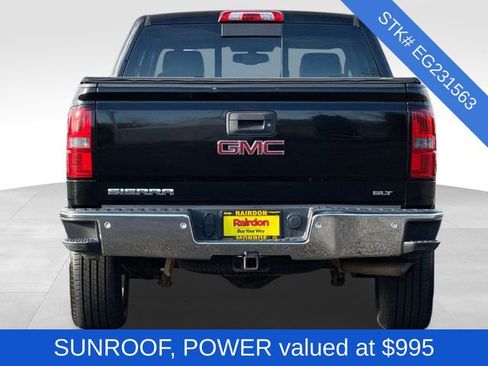Used 2014 GMC Sierra 1500 SLT w/ SLT Crew Cab Value Package image 3