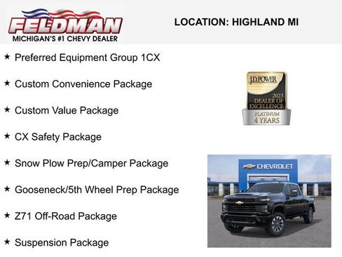 New 2025 Chevrolet Silverado 2500 Custom w/ Custom Value Package image 3