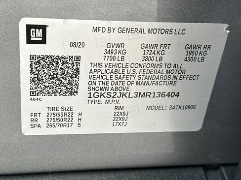 Certified 2021 GMC Yukon XL Denali w/ Denali Premium Package AWD/4WD image 42