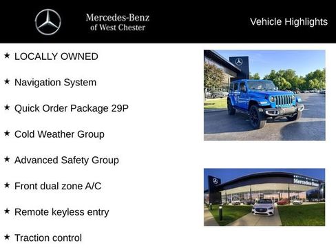 Used 2021 Jeep Wrangler Unlimited Sahara w/ Cold Weather Group AWD/4WD image 5
