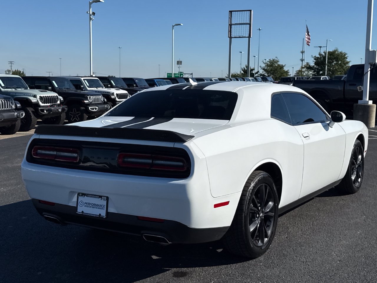 Used 2021 Dodge Challenger SXT w/ Blacktop Package AWD/4WD image 3