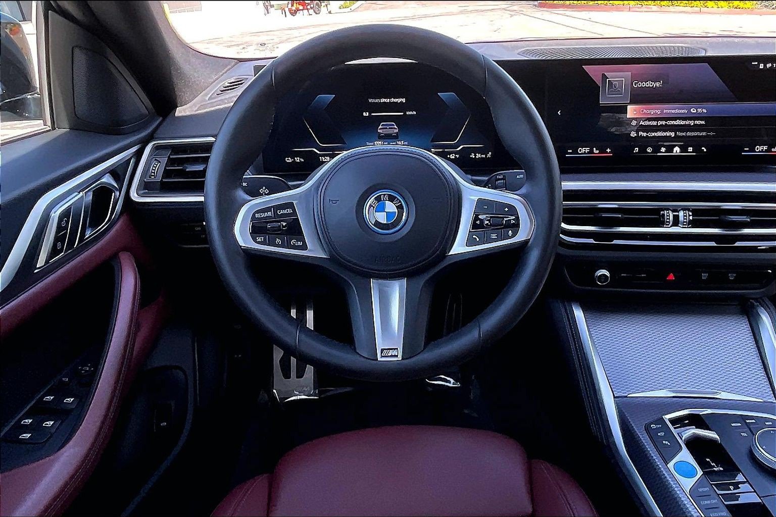 Used 2024 BMW i4 eDrive40 w/ M Sport Package RWD image 5