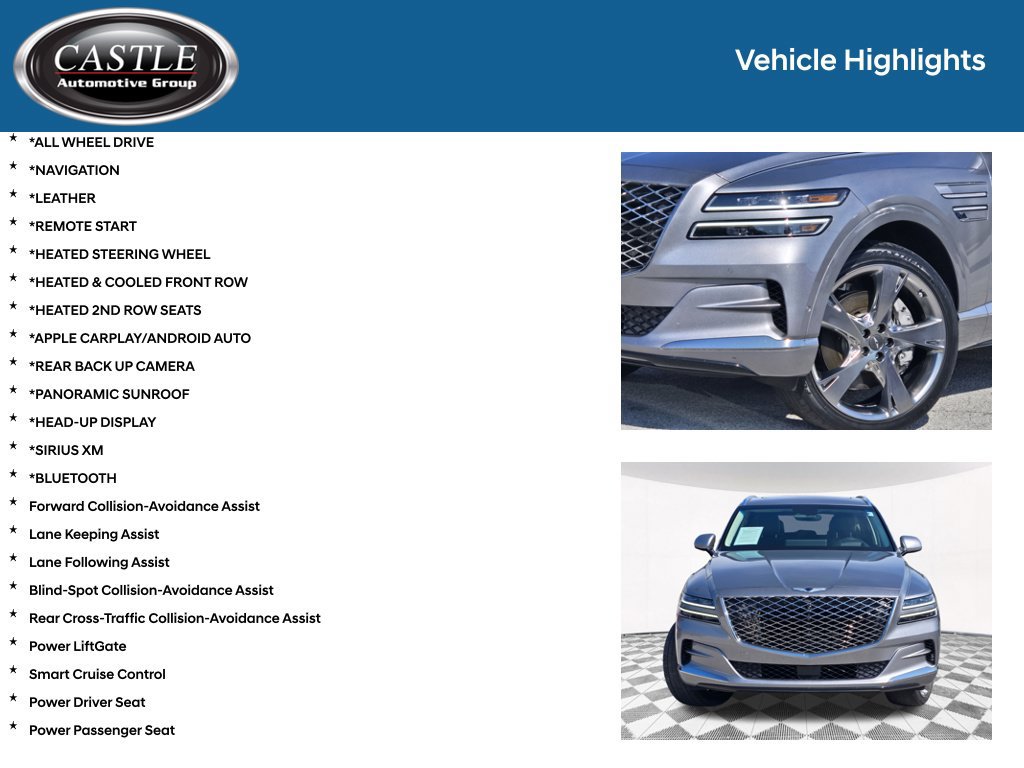 Used 2023 Genesis GV80 3.5T w/ Prestige Package AWD/4WD image 3