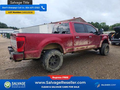 Used 2018 Ford F250 Platinum w/ Platinum Ultimate Package AWD/4WD image 4