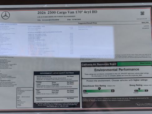 New 2026 Mercedes-Benz Sprinter 2500 image 35