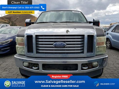 Used 2008 Ford F350 4x4 Crew Cab Super Duty image 7