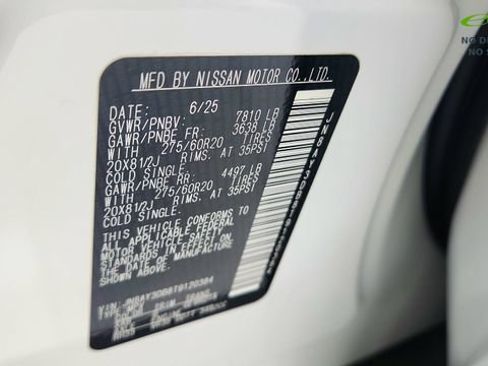 Used 2026 Nissan Armada PRO-4X w/ Captain's Chari Seat Package AWD/4WD image 63